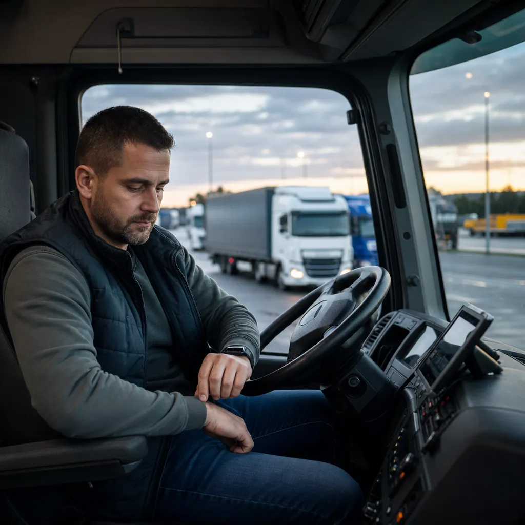 Czas pracy kierowcy ciężarówki