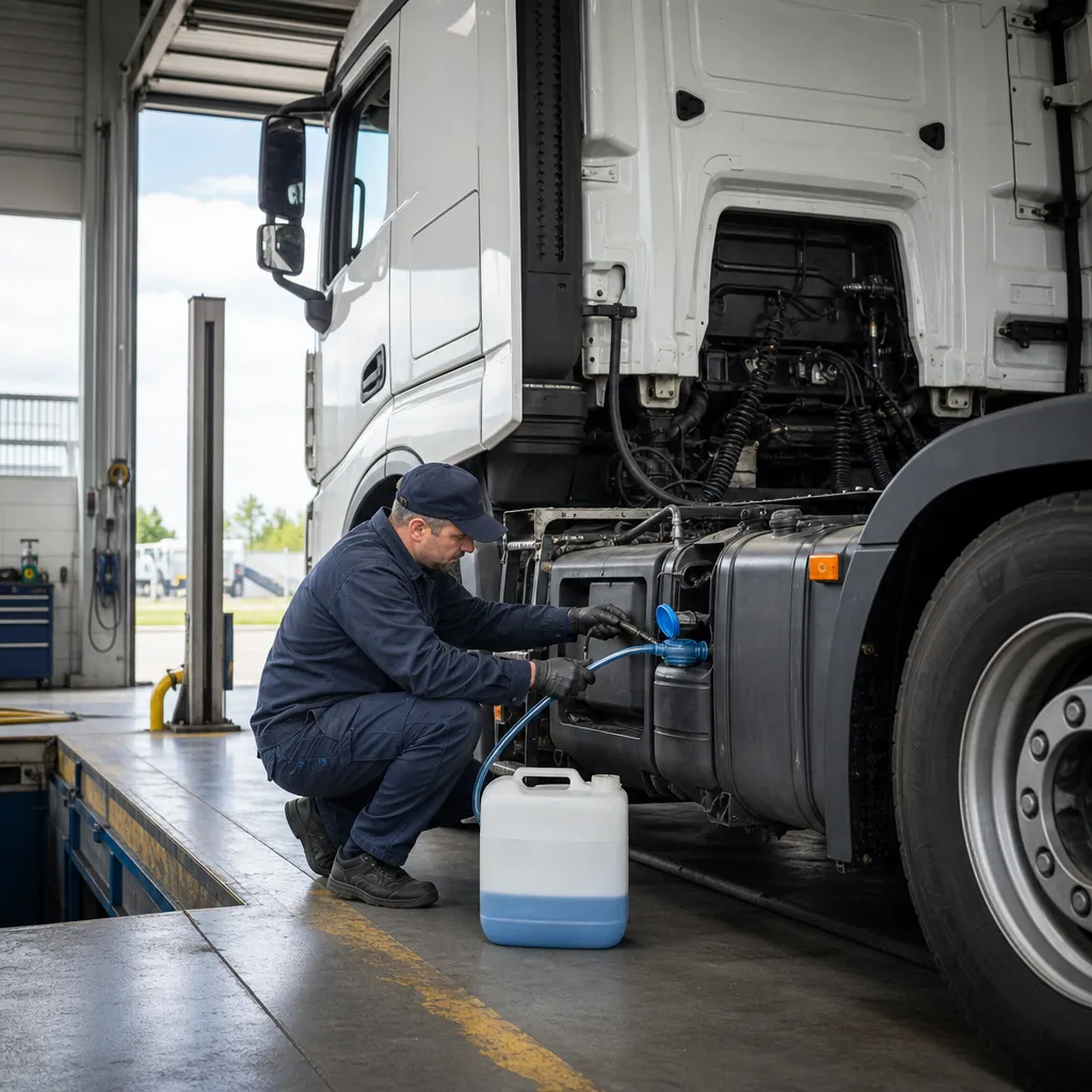 AdBlue serwis ciężarówki Koszalin