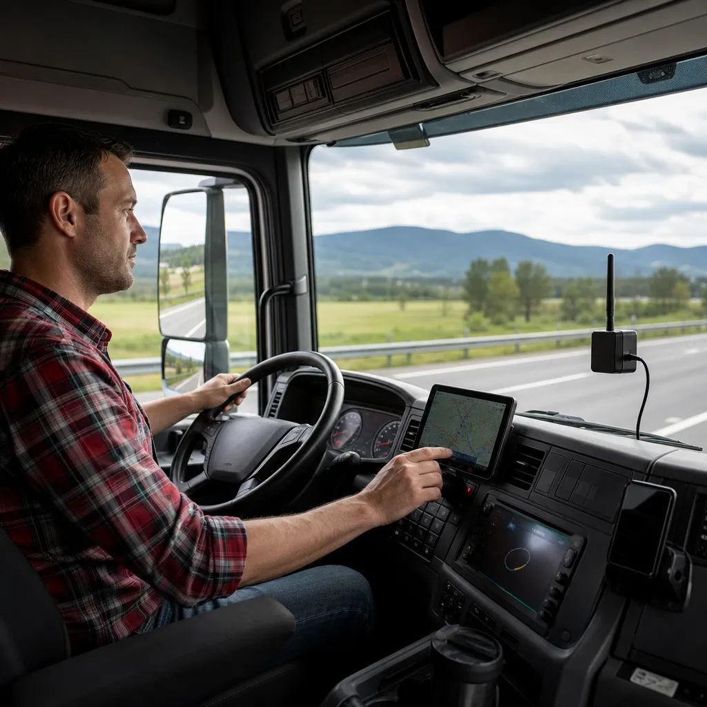 Internet mobilny w ciężarówce